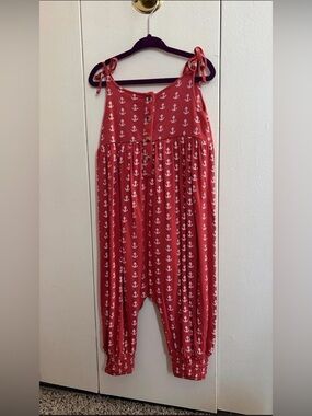 Kate Quinn anchor jumpsuit